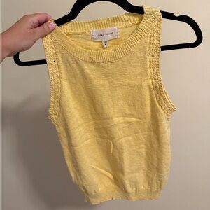 Dear John Sunny Yellow Sleeveless Top